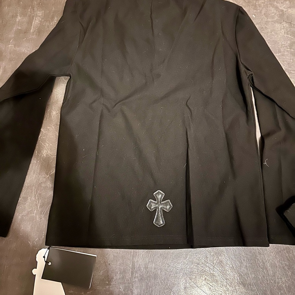 Chrome Hearts Men's Black Long Sleeve Shirt - Picture 2 of 4